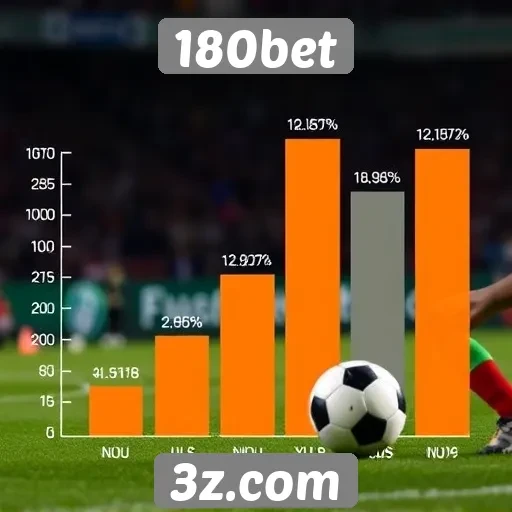 Tendências de apostas observadas na 180bet