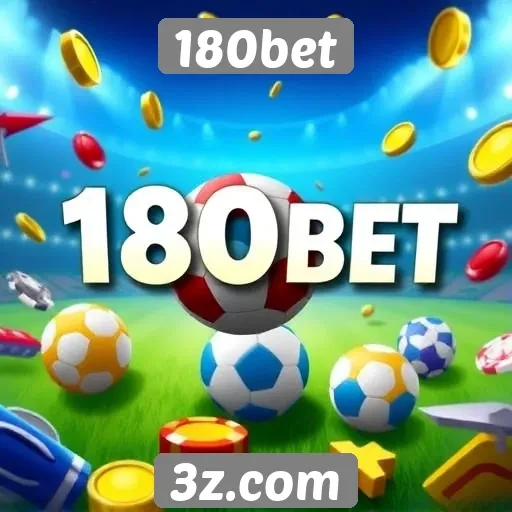 Variedade de jogos disponíveis no 180bet